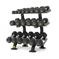Soporte Mancuernas Hexagon ZIVA 3 Alturas