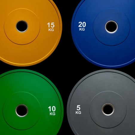 Pack Disco Olímpico Bumper 3.0 Color