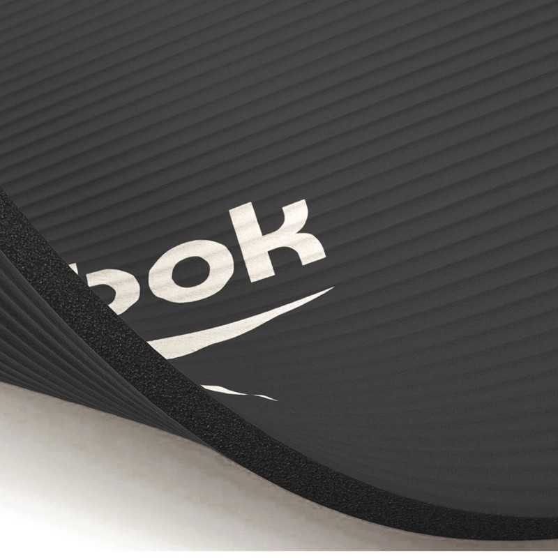 Colchoneta NBR Reebok 10 mm Negro/Rojo
