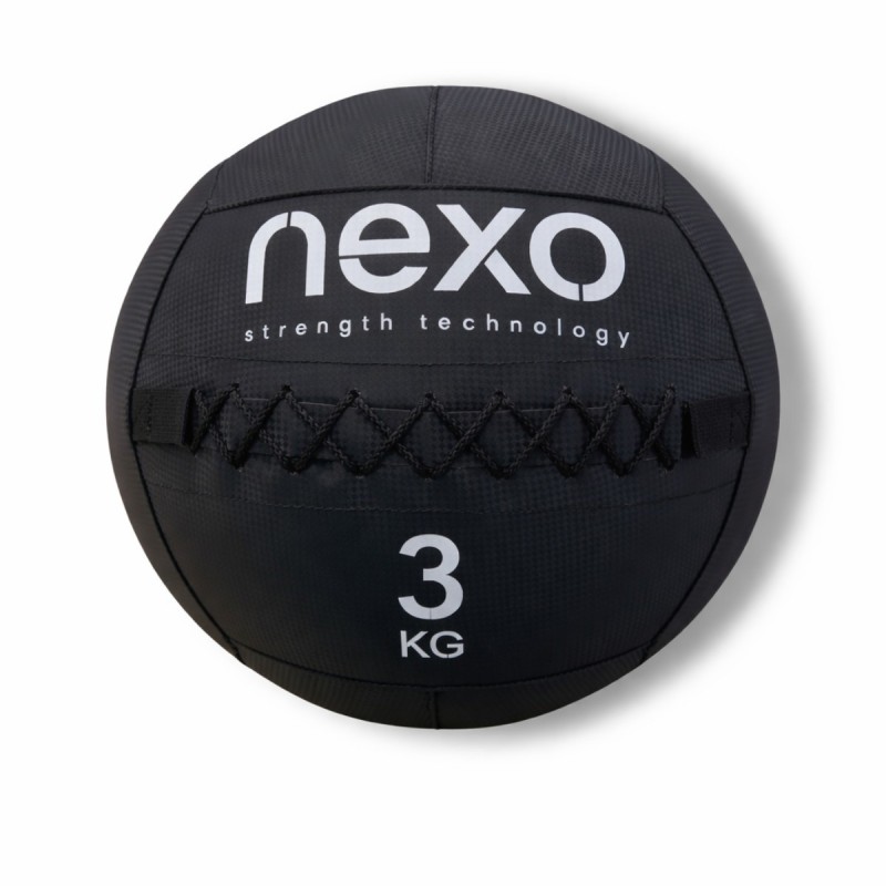 Wall Ball Doble Costura NEXO Negro 3-12 kg