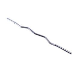 Barra cromada 120 Cms Curl Z