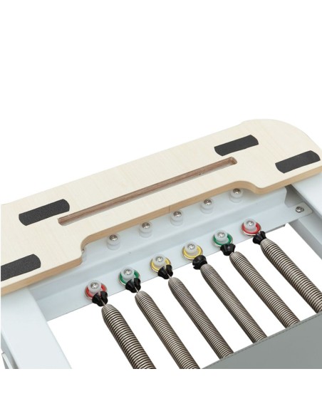 Reformer Pilates Profesional de Aluminio Gris | Fit and Cross