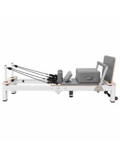 Reformer Pilates Plegable de Aluminio Gris | Fit and Cross