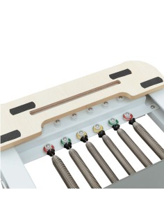 Reformer Pilates con Torre de Aluminio Gris | Fit and Cross 2