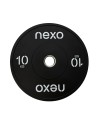 Disco Olímpico Bumper NEXO Negro | Fit and Cross