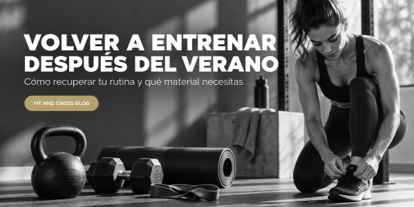 Volver a entrenar después del verano: cómo recuperar tu rutina y qué material necesitas